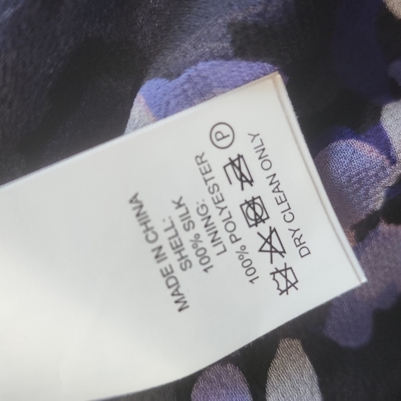 Kate Spade Silk Floral Blouse XL - Picture 6 of 7